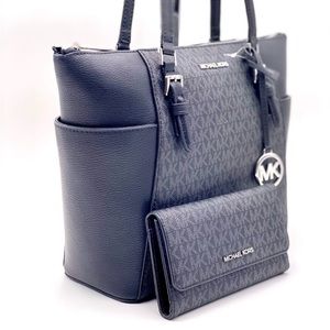 Michael Kors Charlotte Tote & Wallet Set